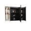 36x26 pouces Miroir à DEL noir Pharmacie avec anti-buée à intensité variable