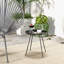 Table d'appoint en acier inoxydable Gurtrude-2044077486