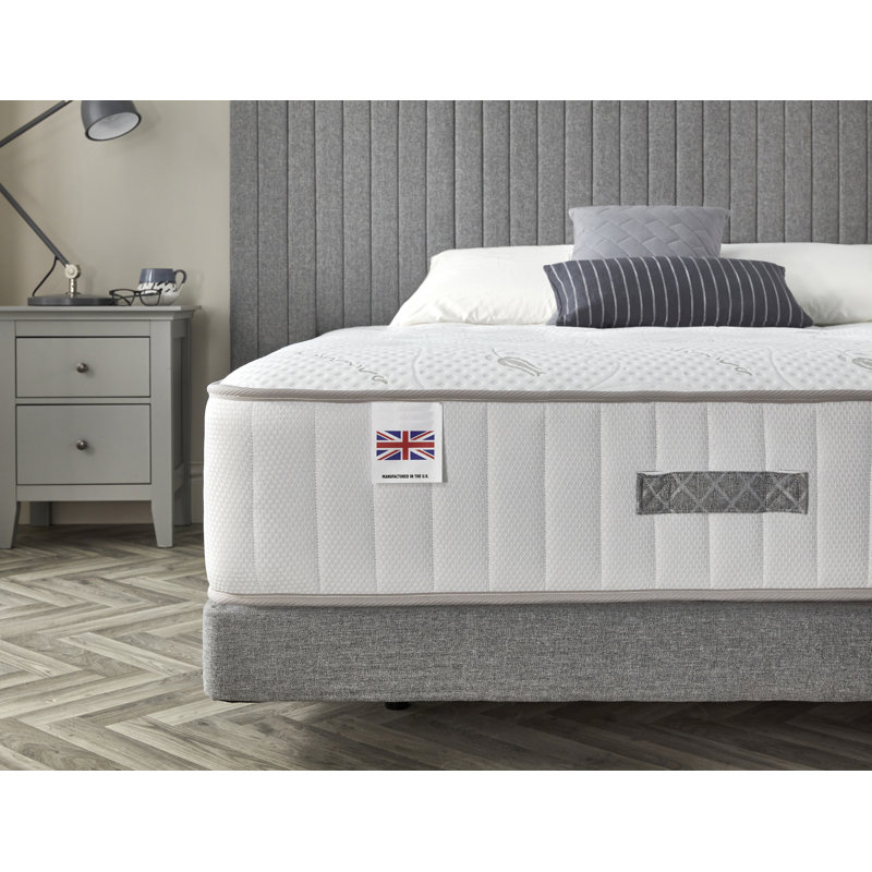 Midnight 27cm Orthopaedic Mattress with Extra Hybrid Support Allergen Free, Kingsize (5')