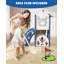 Glissoire pour enfants 7 en 1 pour tout-petits, ensemble de jeu pour tout-petits avec golf, panier de basketball, grimpeur et espace de rangement-110937826