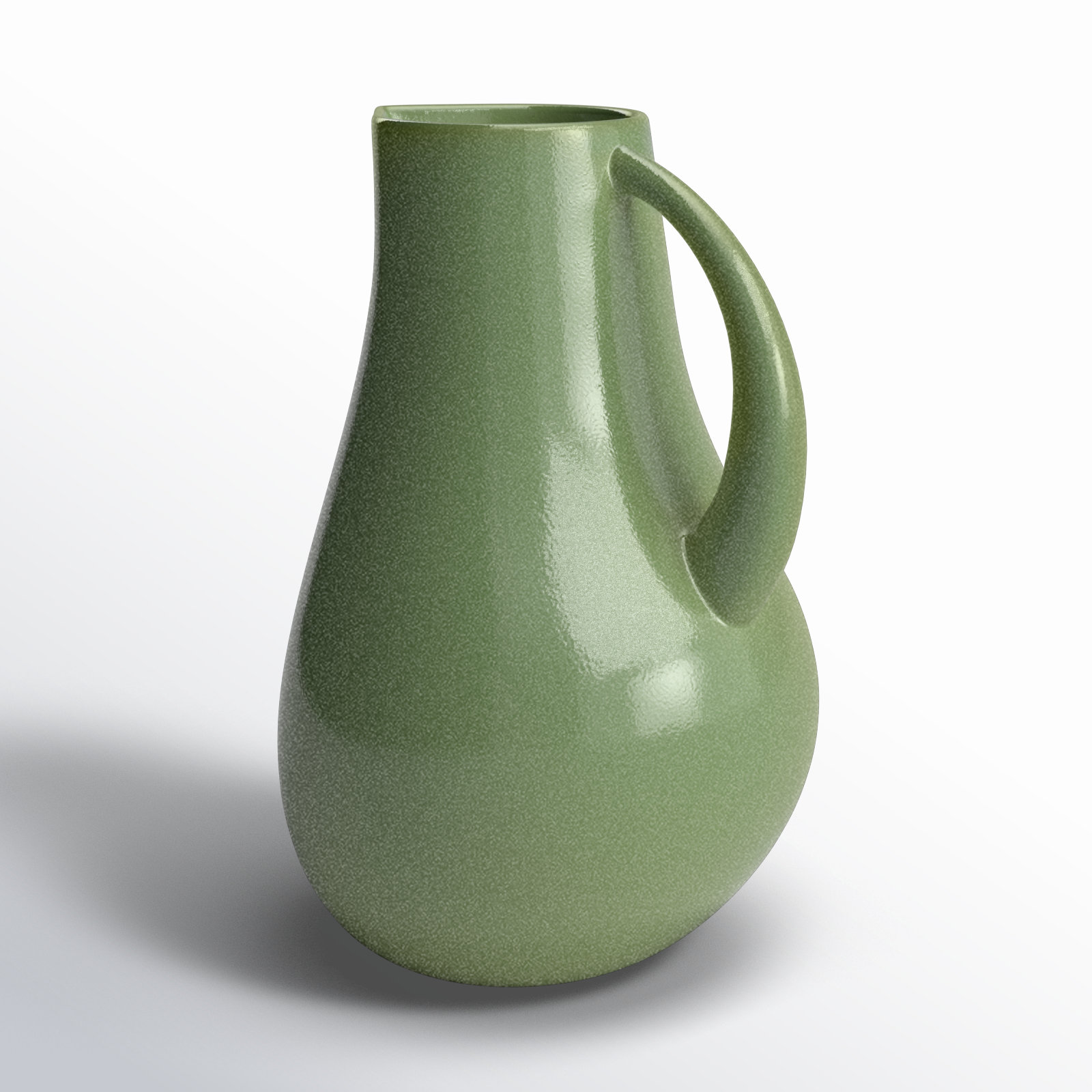 Borgen 72oz. Stoneware Pitcher, Sage