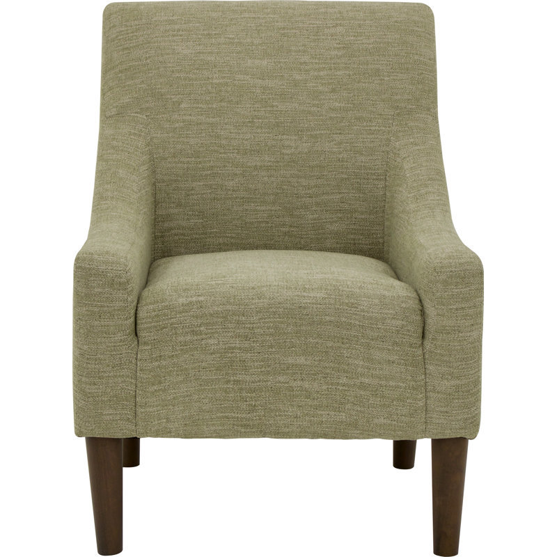 Shea Fabric Upholstered Armchair, Hampden Spring Green Polyester Blend