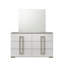Commode à 6 tiroirs de style contemporain en bois