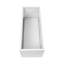 Grande boîte à fleurs extérieure en acier 38 po x 15 po x 15 po avec drainage épissé-911939586
