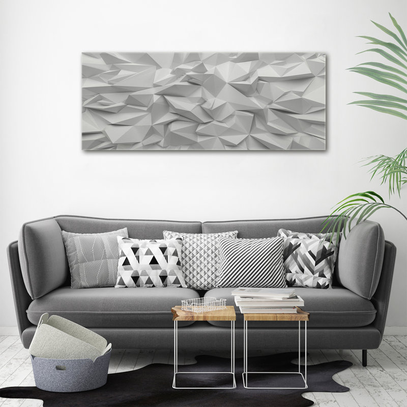 3D Abstraction - Wrapped Canvas Print