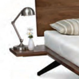 Astrid Platform 2 Piece Bedroom Set, Autumn Cherry, Queen