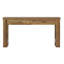 Console en bois avec tiroirs doubles