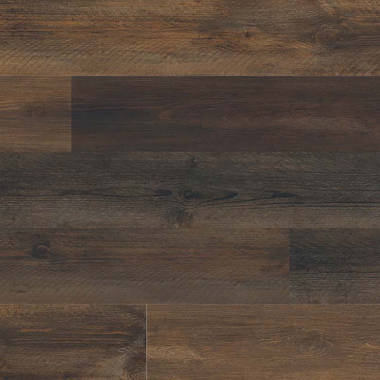 Mohawk Basics Waterproof Vinyl Plank Flooring in Garnet Brown 2mm, 8 x 8  Sample