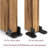 Plastic Floor Sliding Barn Door Hardware Guides