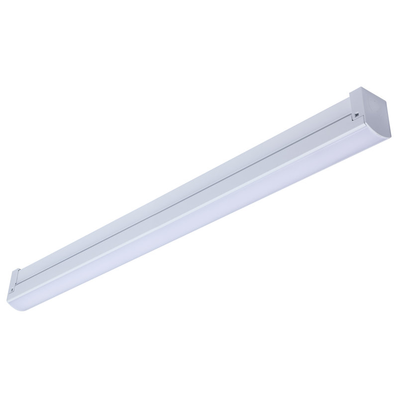LED 2 Foot Connectable Strip Light 20 Watts 27K/30K/35K/40K/50K CCT Selectable White Finish 120 Volt
