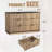 Modern Multi-functional Cabinet with Six-drawer