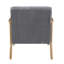 Chaise d'appoint rembourrée avec coussin-317353421
