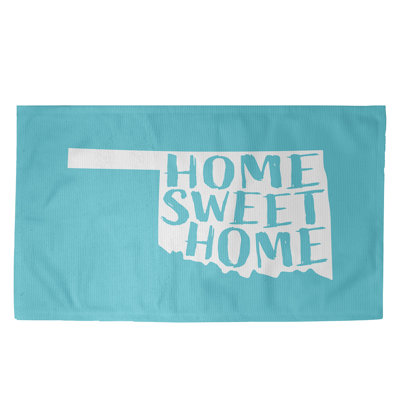 Tapis de maison bleu doux Oklahoma
