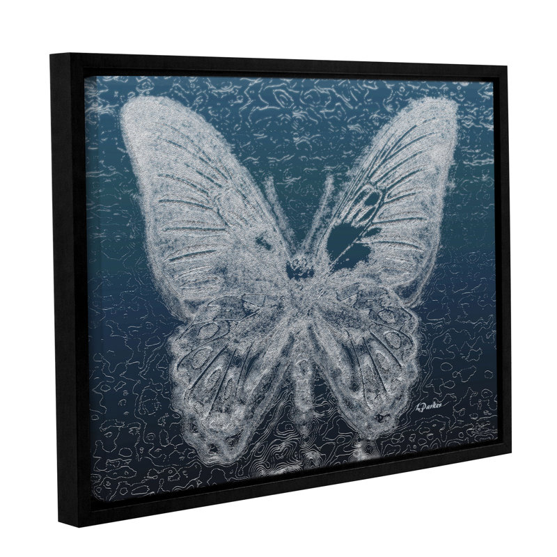 " Lacey Butterfly 2 " by Linda Parker, 8" H x 10" W x 2" D