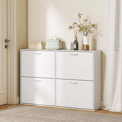 24 Pair Flip Down Shoe Storage