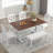 Markham Rectangular 59.8'' L x 35.8'' W Dining Set,Kitchen Tablet Set,dining table set,dining room set-1648441750