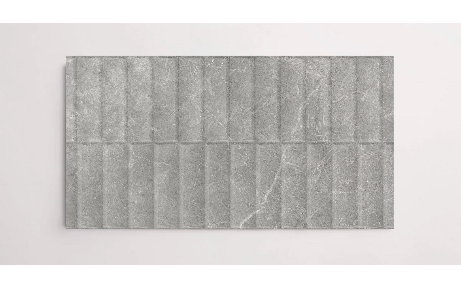 Story 16" x 48" Tile, Gray Blind