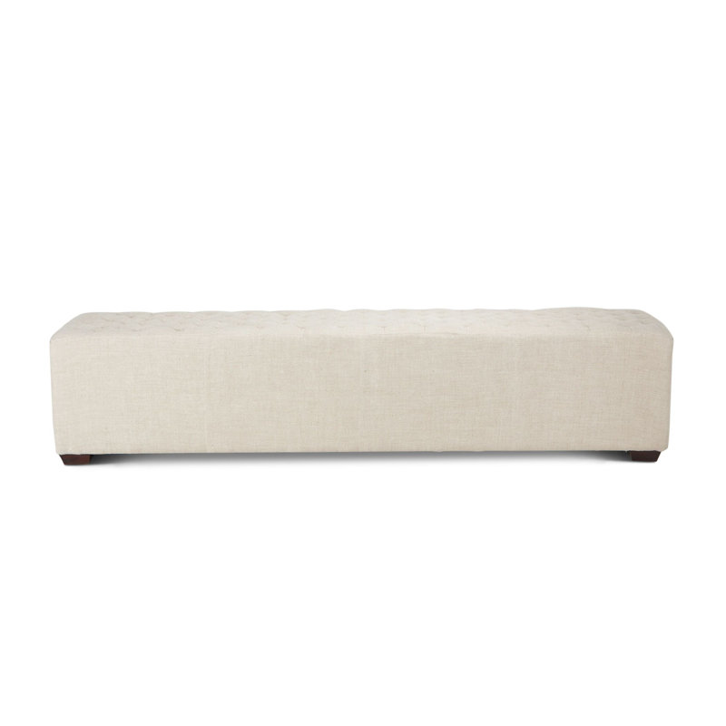 Arabella Upholstered Bench, 17" H x 79" W x 18" D