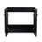 24 Inch Bathroom Cabinet Wall Mounted - Black Chestnut Vanity With Contemporary Flair And Ample Storage Soft-Close Function-146688177