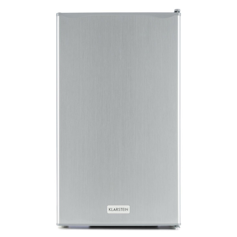 Klarstein 92m³ L Freestanding Mini Fridge, Silver