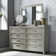 Belmar Upholstered Bed, Dresser & Mirror, Night Stand
