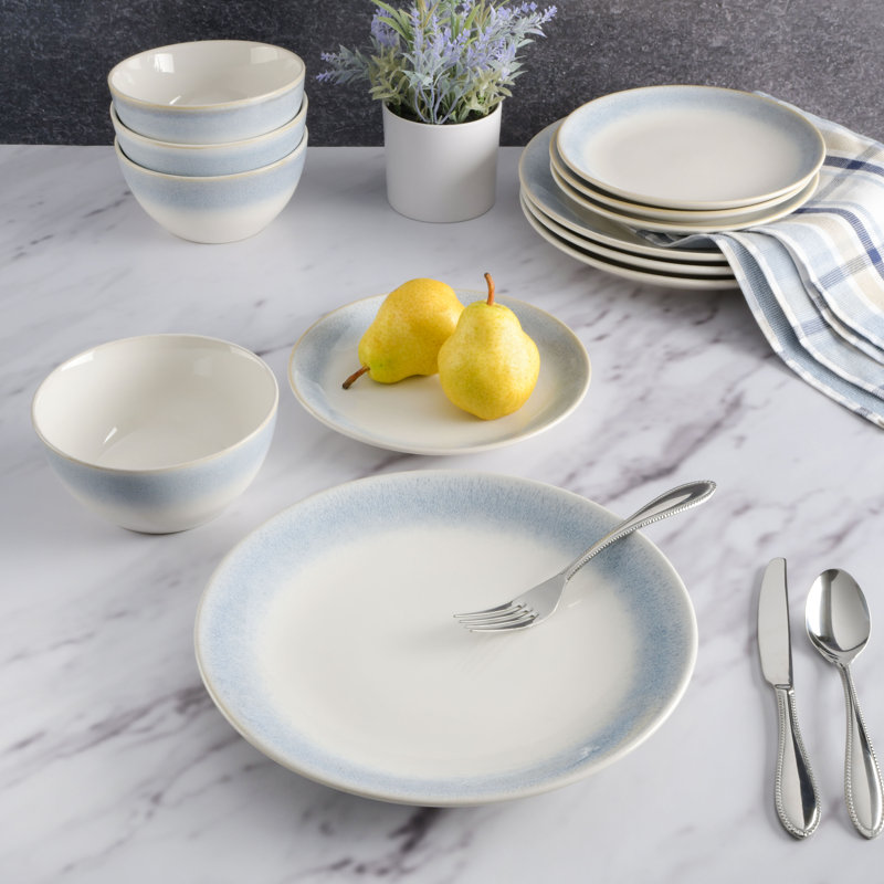 Perry Street 12 Piece Dinnerware Set, Service for 4
