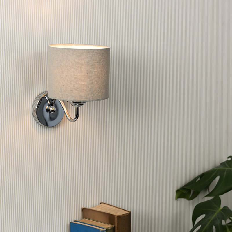 Melancon Armed Sconce, LED Bulb