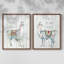 Llama Little Things-Reproduction encadrée de qualité supérieure - prêt à être accroché - aucun clou requis - aucun clou requis-1436757863-1436757871