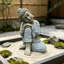 Statue sereine de Bouddha endormi
