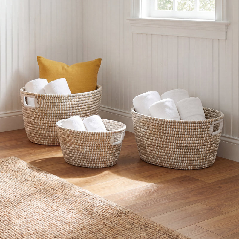 Birch Lane™ Vira Seagrass Decorative Basket