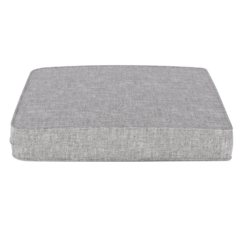 Outdoor Sunbrella® Seat Cushion, Canvas Granite Sunbrella® Canvas