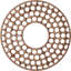 Médaillon de plafond 18 po x 18 po x 6 1/2 po x P 3/8 po Hinkory-63412005-63412011