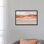 «Desert Haze II», reproduction d'art sur toile encadrée