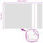 Vidaxl Fence With Posts -Coated Steel-116797901-116797902