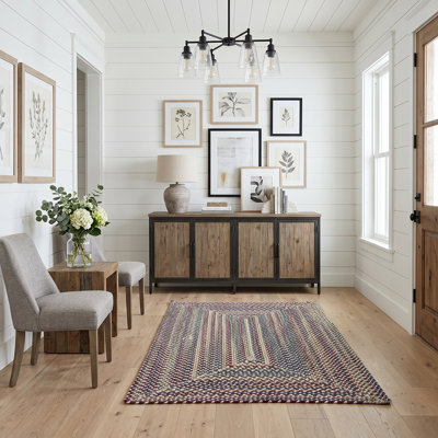 Tapis d'intérieur réversible tressé Maplewood
