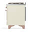 Majestic III Series 36 Inch Dual Fuel Range with 6 Sealed Burners, Griddle, in Glossy Black (Natural Gas, Brass Trim)-996369056-996369082-996369098