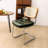 Ailbhe 18.9'' H Tufted Upholstered Cantilever Chair-1321663775