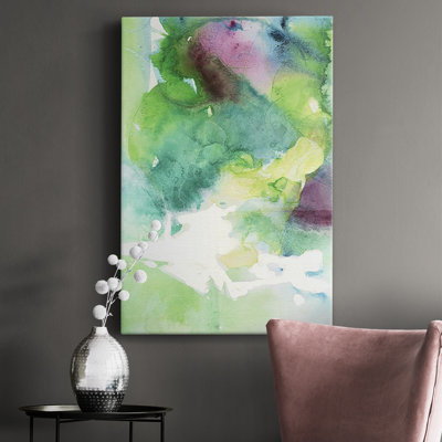Toile tendue avec châssis de qualité supérieure «Rising Above IV» - prête à être accrochée