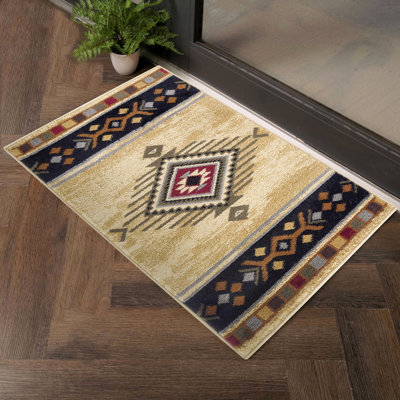7'10" X 10'3" Southwest Area Rug