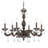 Abagail 6 - Light Classic / Traditional Chandelier-20319708-20319704