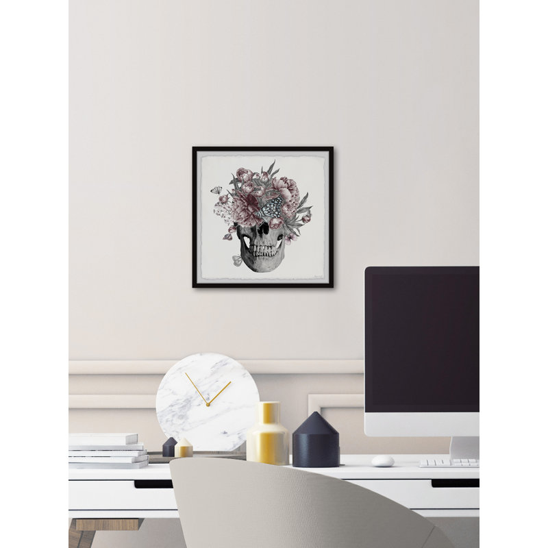 Blossoming Soul - Single Picture Frame Painting, 45cm H x 45cm W