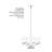 Gibsonton 6 - Light Dimmable Geometric Chandelier