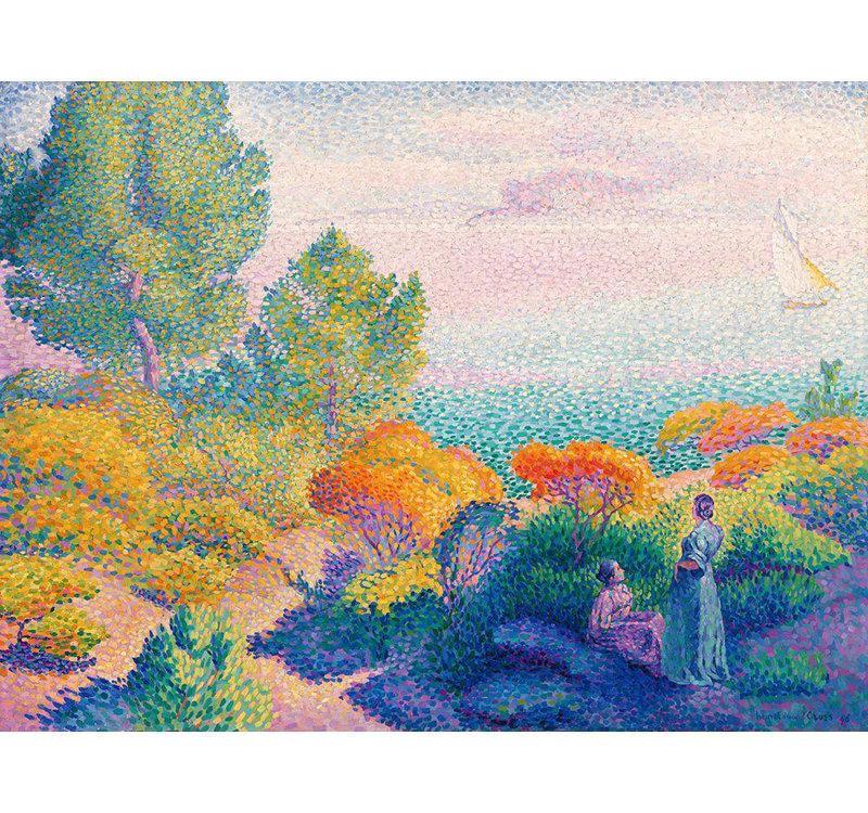 «Astoria Grand Cross» par Henri Edmond, H 36 po x l 47 po