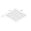 Structure de lit simple en bois sans outils Roomfitter, conception rustique à profil bas, noyer-247869106