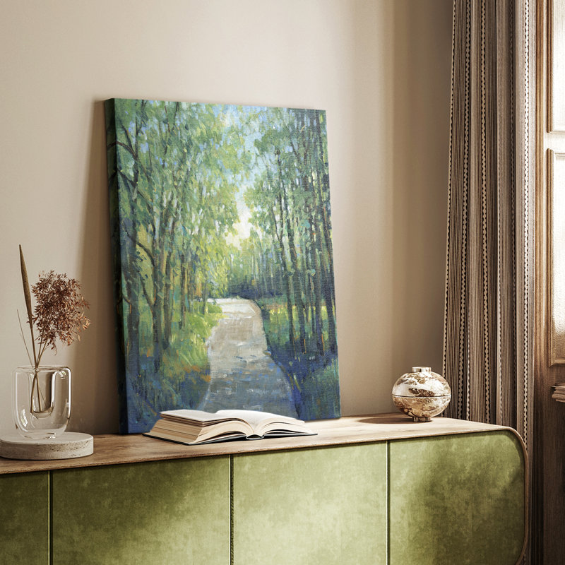 Golden Light Pathway I - galerie sur mesure, H 27 po x l 18 po