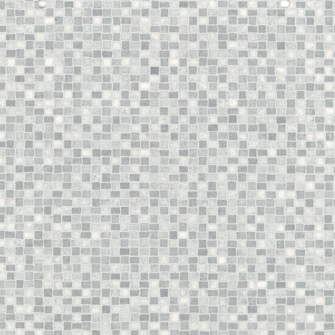 Silver Grey Anti Slip Stone Effect Vinyl Flooring For LivingRoom, Kitchen, 2.8mm Thick Vinyl Sheet 300cm X 400cm