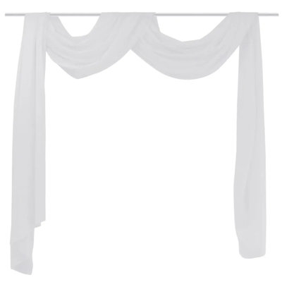 Babin Semi Sheer Curtain Single Panel