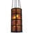 Rustic Lodge 4 - Light Timeless Bronze Geometric Pendant