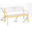 Auckland Rose Insert Steel Bench