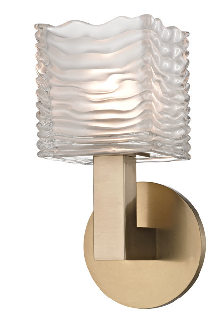 Sagamore 1 - Light Vanity Light, Aged Brass